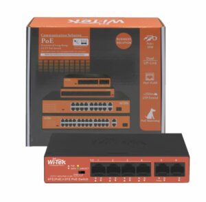 WITEK POE 4 PORT SWITCH