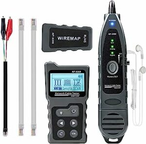 Network Cable Tester Kit with Toner