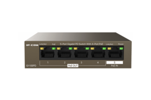 IP COM POE 5 Port gigabit switch G1105PD
