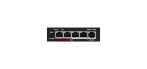 HIKVISION HILOOK 4 PORT POE, 2YR