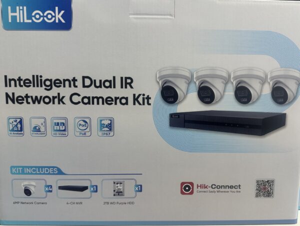 HIKVISION HILOOK CCTV KIT 4 CHANNEL