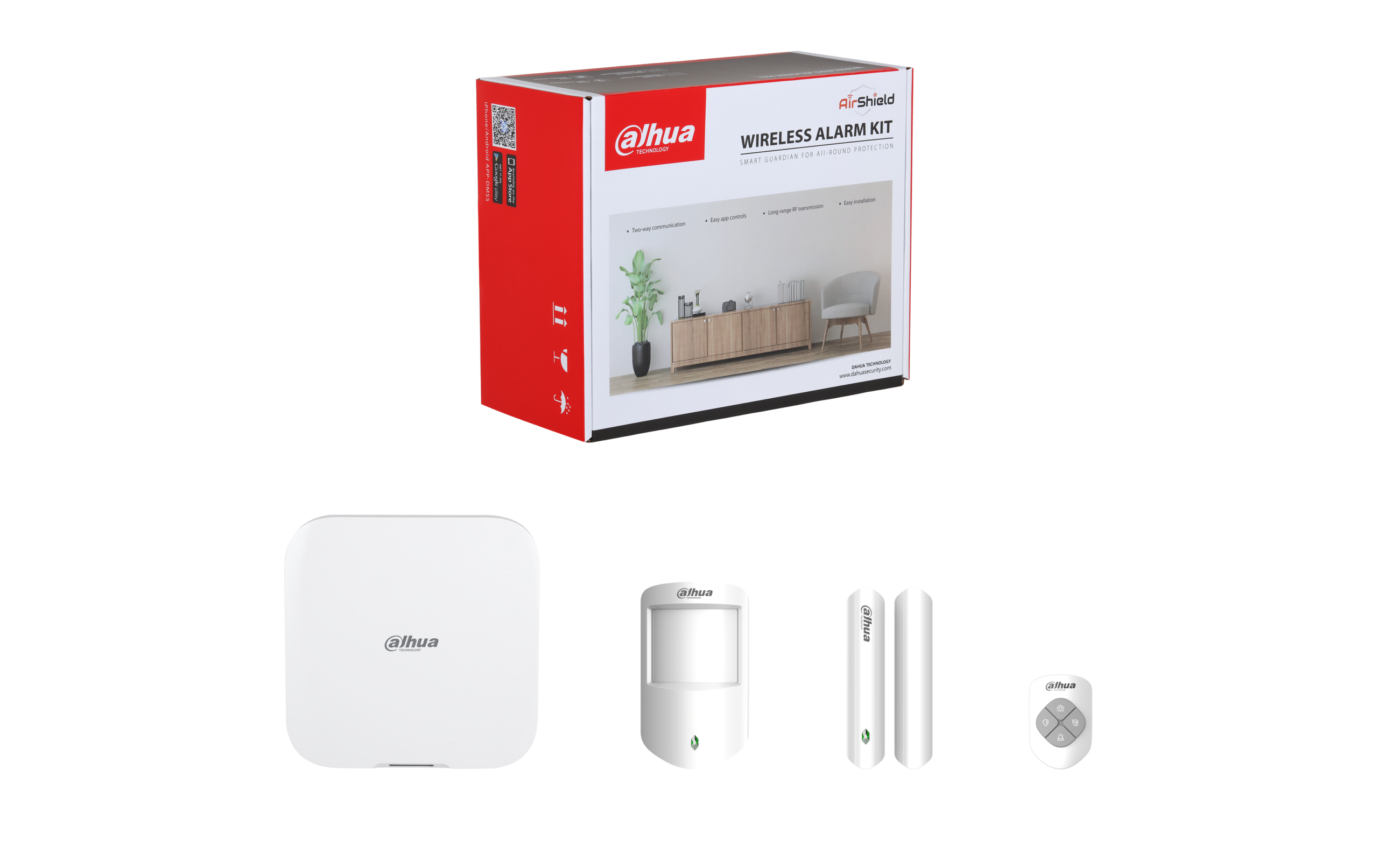 Dahua Wireless Level 1 Alarm Kit (HUB2) Firearms Regulations 2024